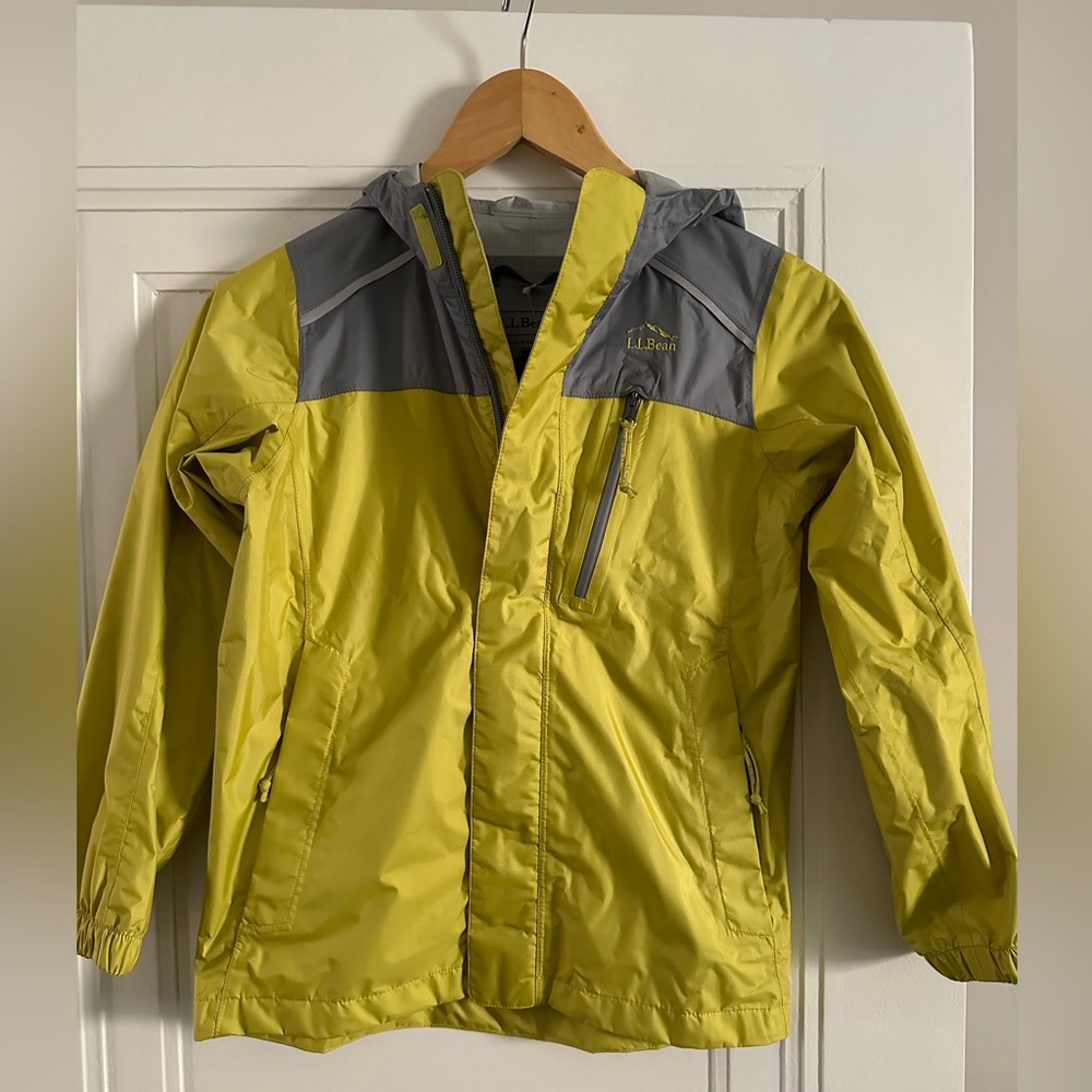 NWT Kids S/8 L.L. Bean Rain Jacket